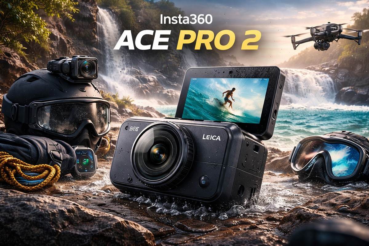 Kamera Kecil Kualitas Film: Mengenal Insta360 Ace Pro 2