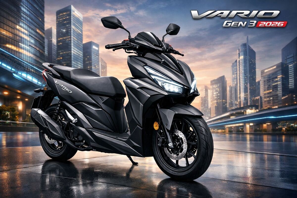 Tampil Lebih Sangar, Honda Vario Gen 3 2026 Siap Jadi Motor Matic Paling Diburu