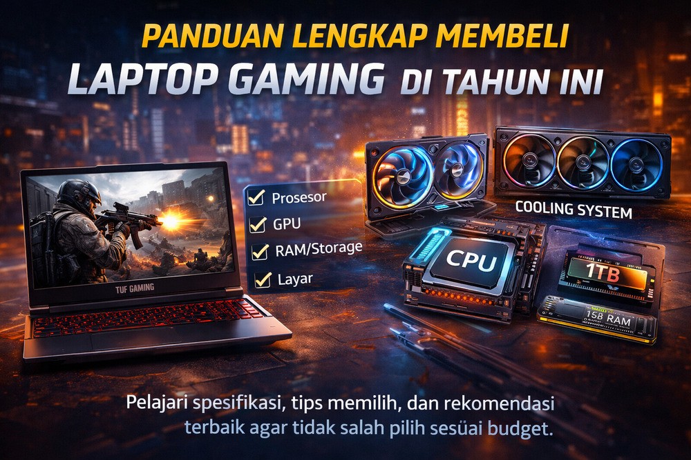 Jangan Salah Pilih! Ini Cara Membeli Laptop Gaming