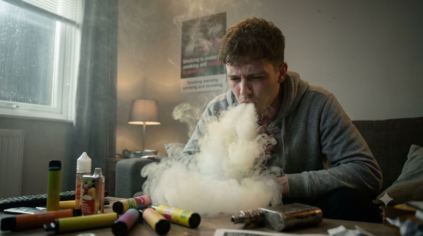 Vaping Bebas Asap Tapi Tidak Bebas Risiko: Sisi Gelap Penggunaan Vape Berlebihan