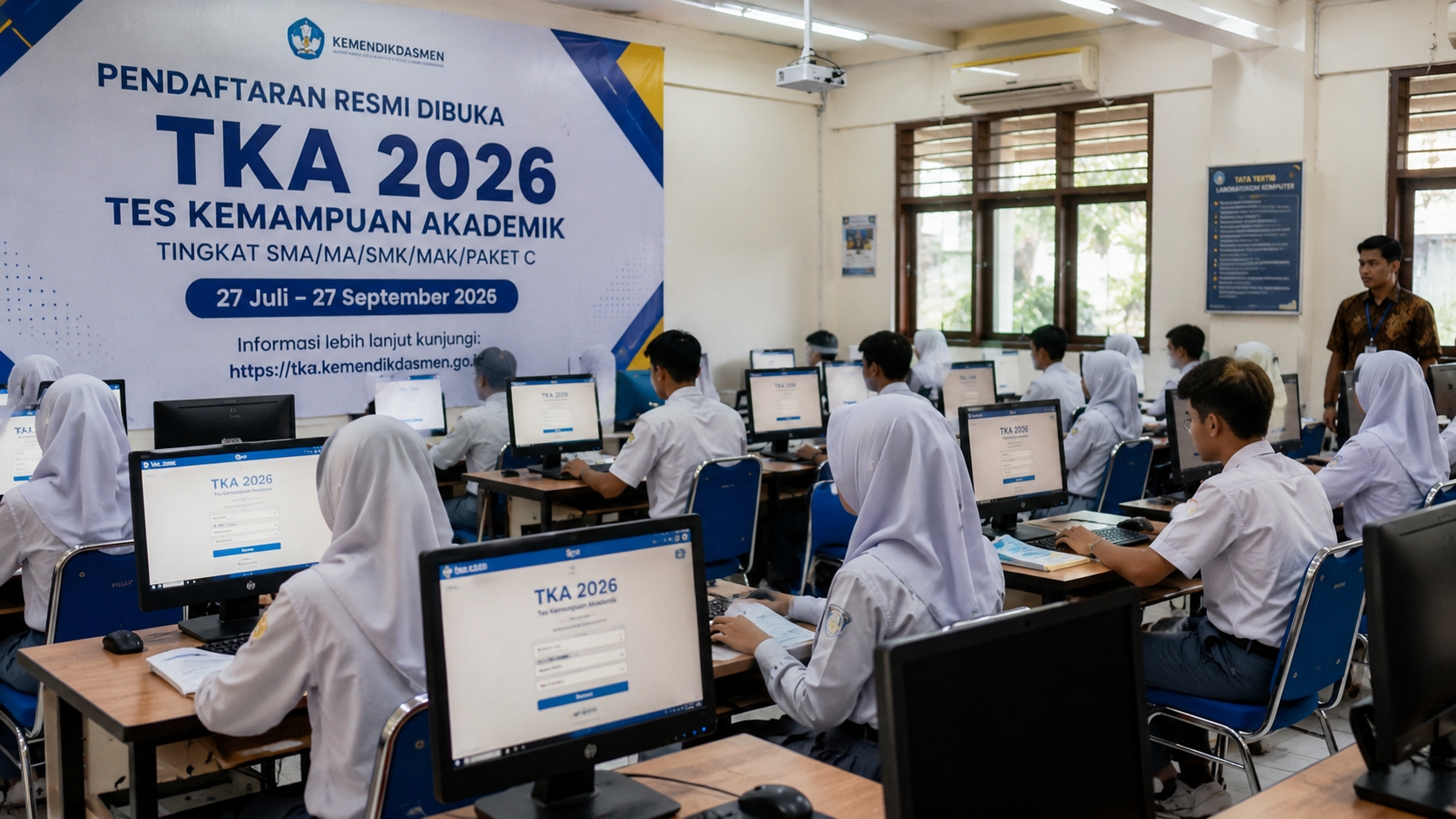 Pendaftaran Tes Kemampuan Akademik (TKA) 2026 Resmi Dibuka