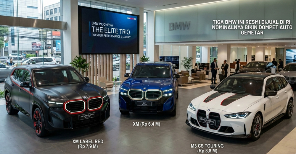 Tiga BMW Ini Resmi Dijual di RI, Nominalnya Bikin Dompet Auto Gemetar