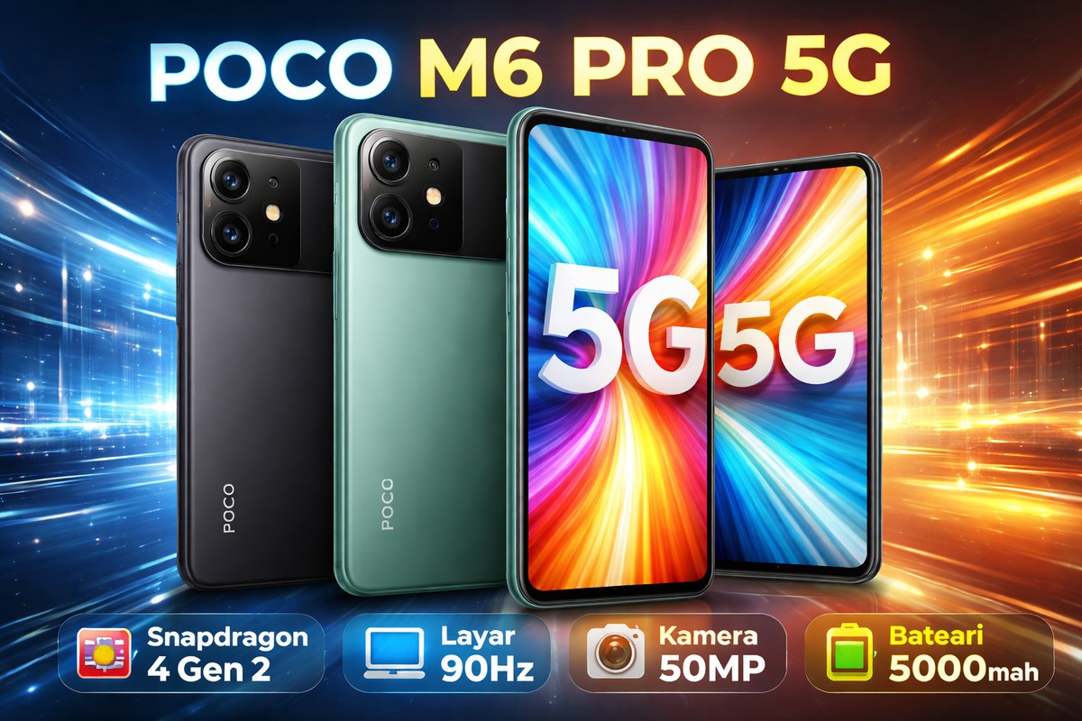 Poco M6 Pro 5G: HP 5G Murah dengan Performa Kuat