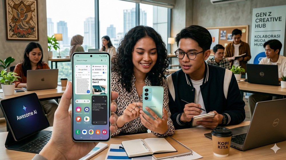 Samsung Galaxy A57 5G: Raja Multitasking Baru Gen Z dengan Otak AI!