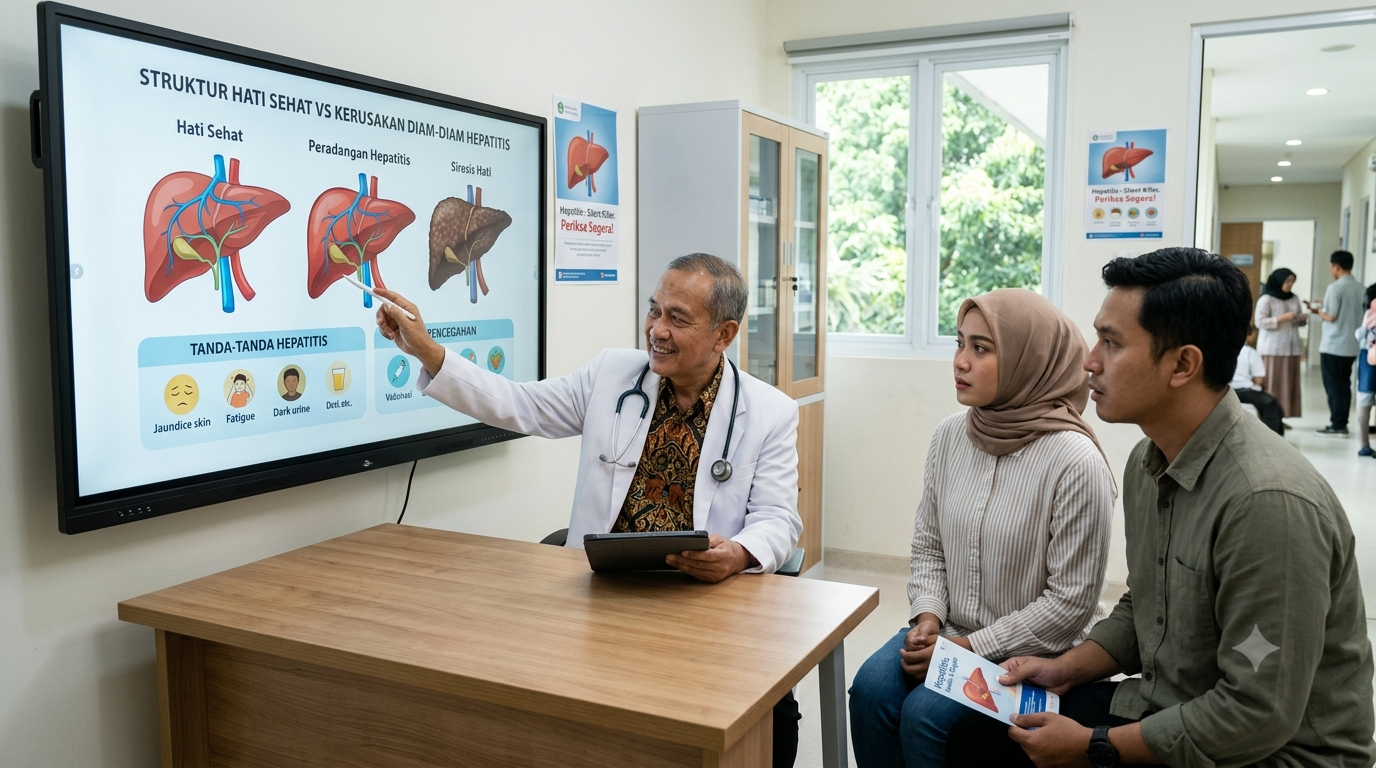 Ancaman Tanpa Suara: Hepatitis Diam-Diam Mengintai Kesehatan Hati Anda!