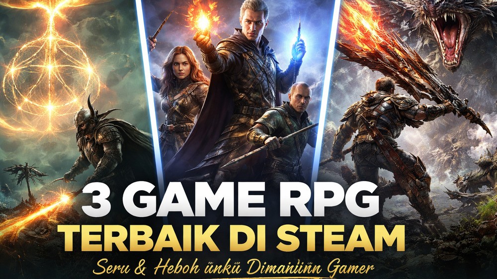 Bikin Lupa Waktu! Ini 3 Game RPG Steam dengan Petualangan Terbaik