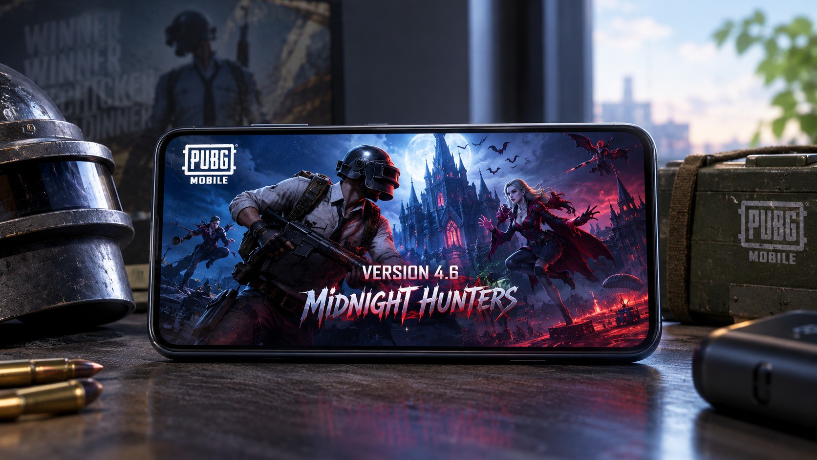 PUBG MOBILE V4.6 Hadir, Ada Mode Midnight Hunters Bertema Vampire vs Hunter