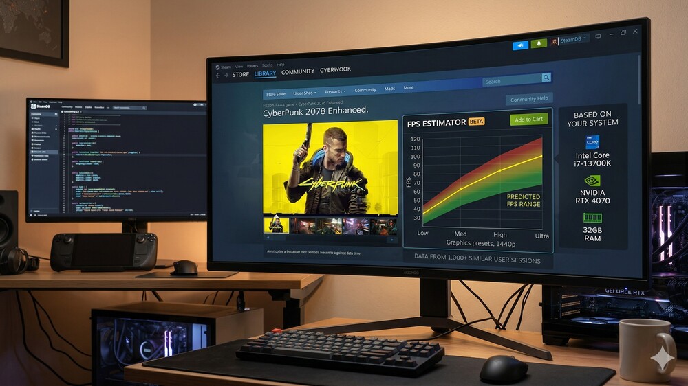 Bocor! Valve Uji Coba FPS Estimator Biar Gamer Tahu Performa Game Sebelum Checkout