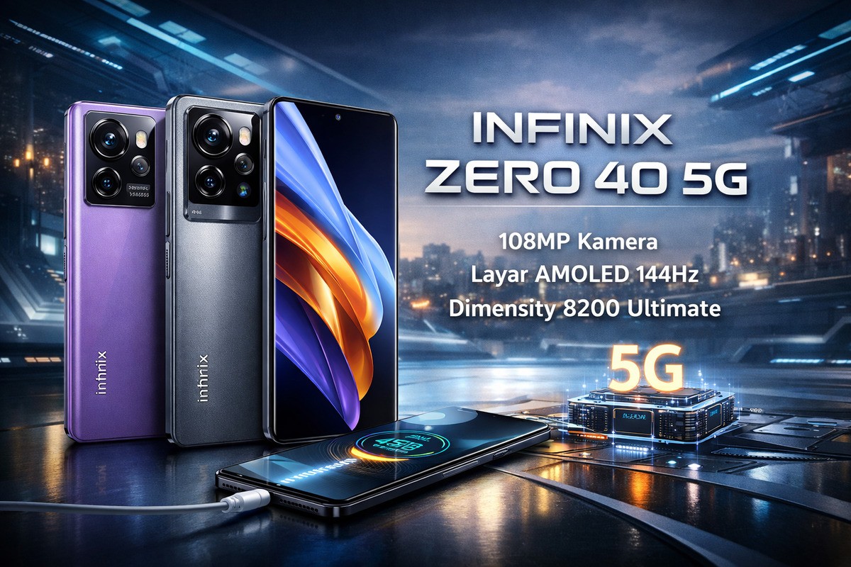 Infinix Zero 40 5G Jadi Penantang Baru di Segmen Mid-Range
