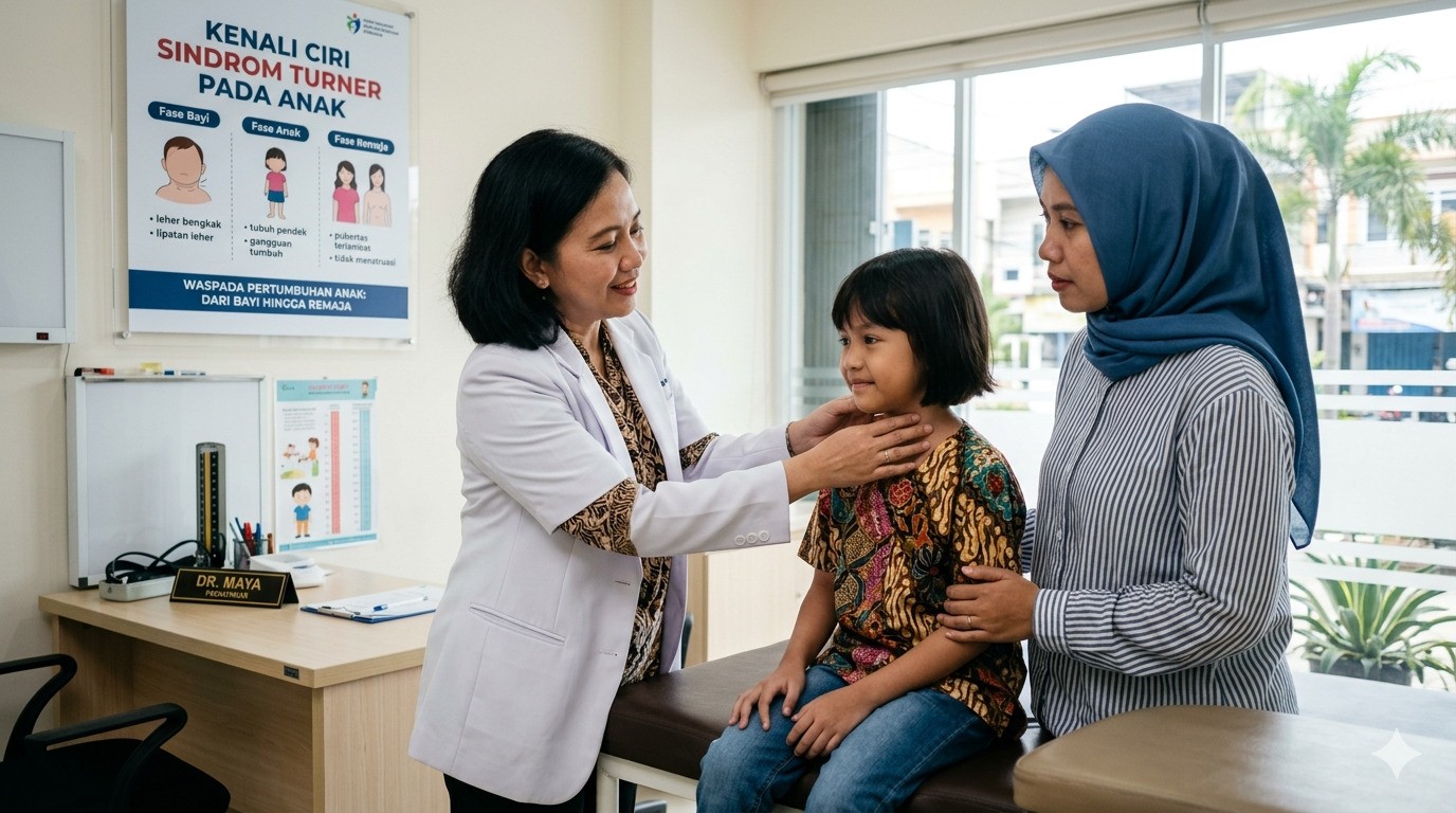 Tubuh Mungil Bukan Sekadar Genetik, Waspadai Jejak Sindrom Turner!