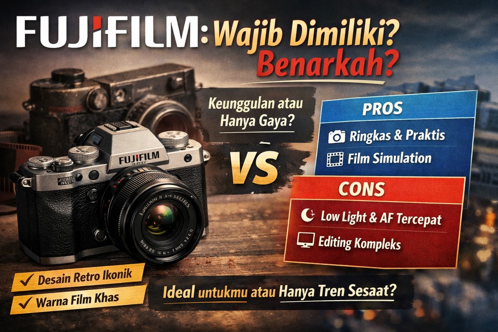 Alasan Kamera Fujifilm Cocok untuk Semua Kebutuhan