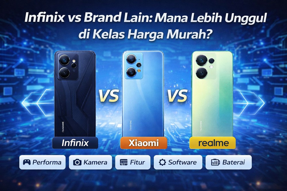 HP Murah Terbaik 2026: Infinix, Xiaomi, atau Realme?