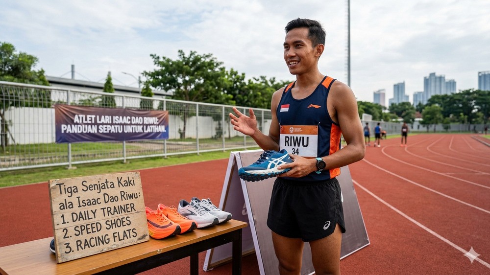 Jangan Asal Lari! Isaac Dao Riwu Bongkar Rahasia Sepatu Juara
