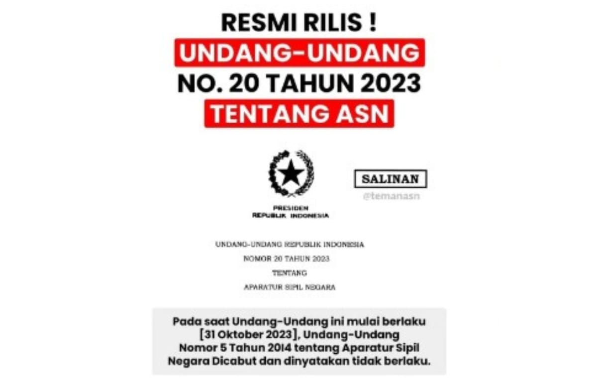 Era Baru PNS dan PPPK 2024, Pemerintah Resmi Menyamakan Status Keduanya! Informasi Lengkapnya di Sini 