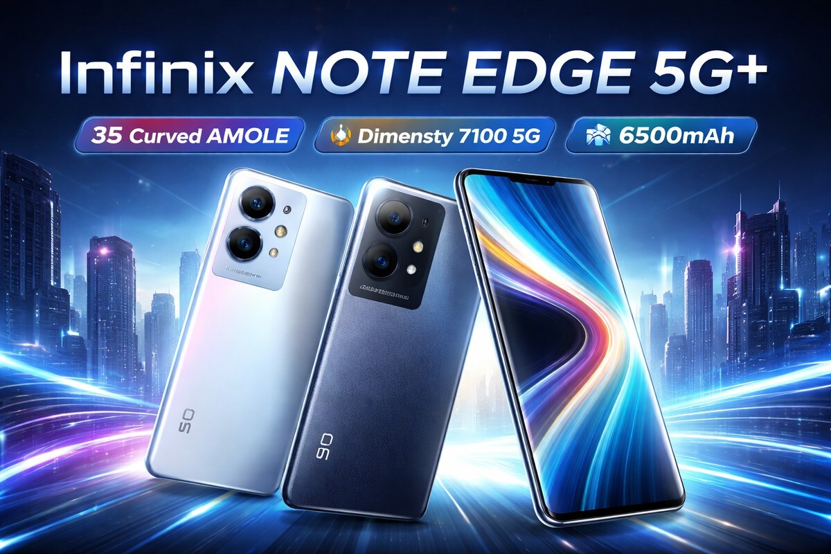 Infinix Note Edge 5G+ Hadir untuk Generasi Muda Pecinta Gadget