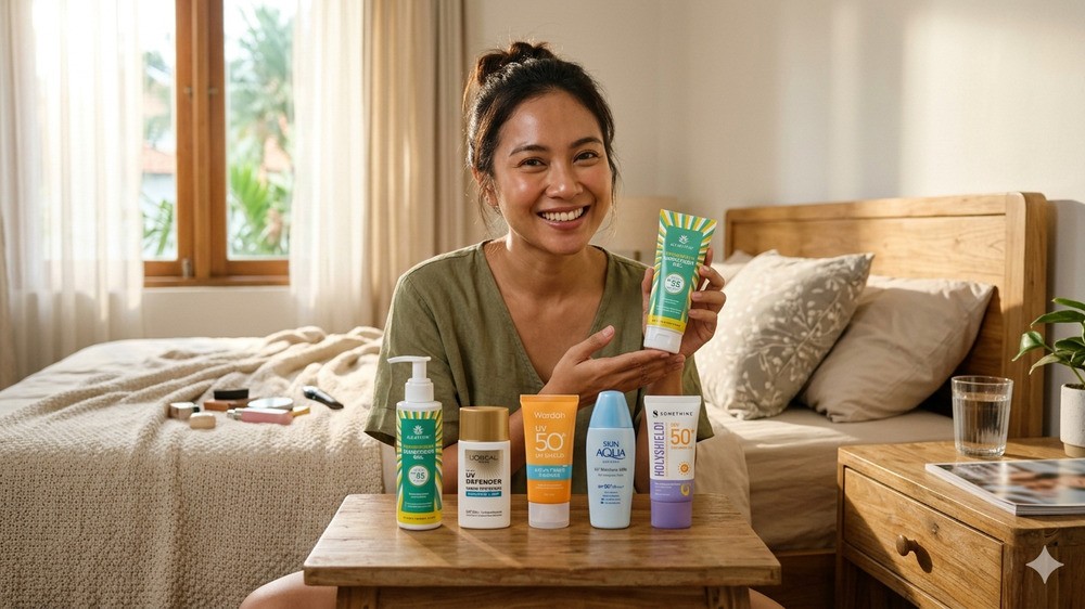 Bye-Bye Lengket! 5 Sunscreen Serum Ini Bikin Wajah Auto Glowing