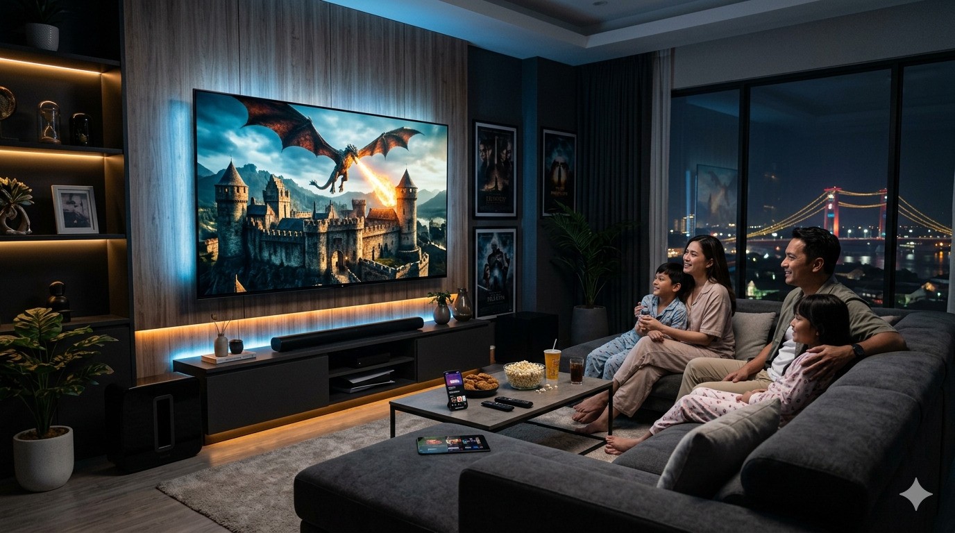 Bukan Sekadar Menonton, Tapi Merasakan: Sensasi Nyata Smart TV Terbaru