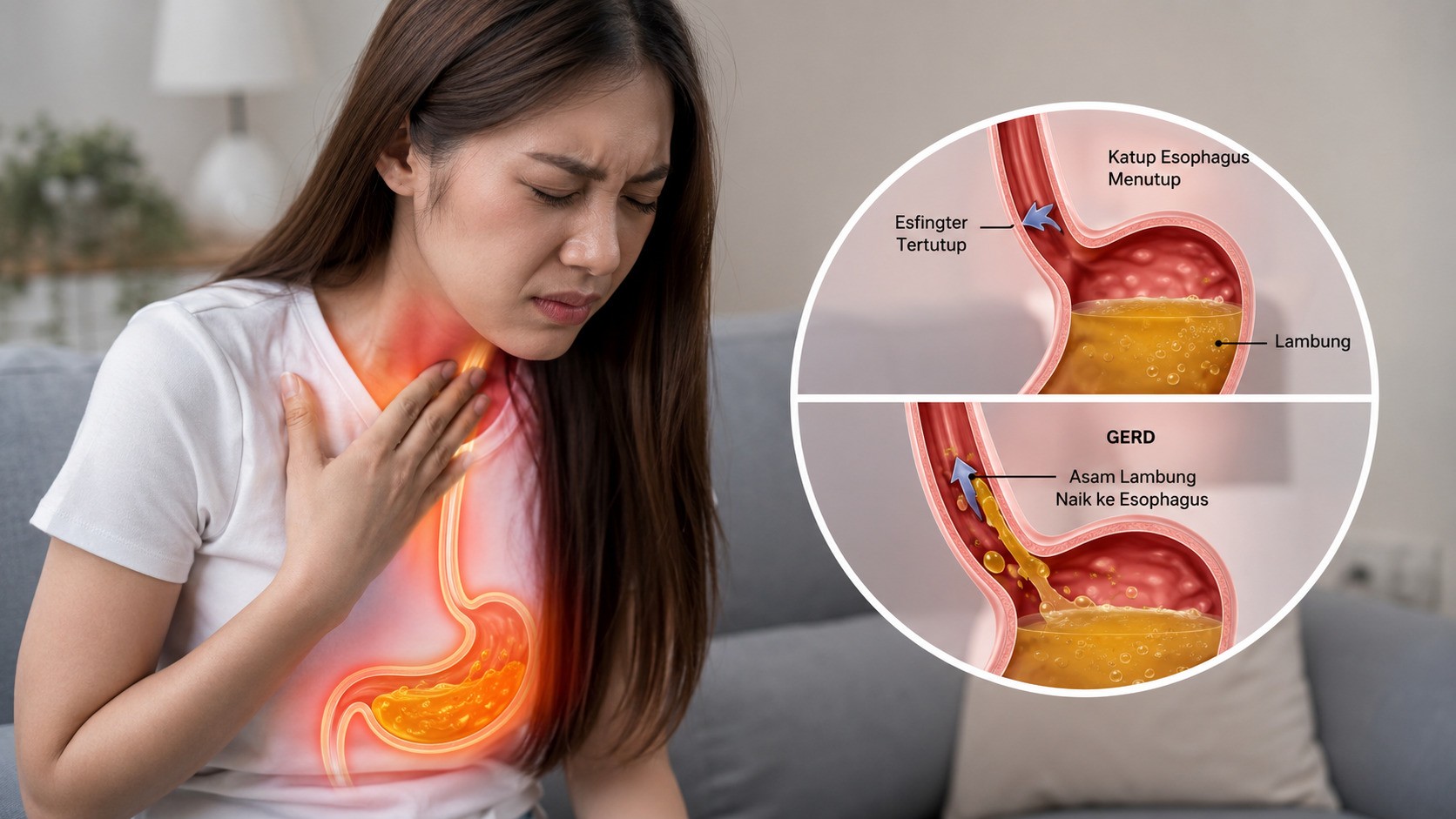 GERD Kini Ancam Anak Muda, Jangan Anggap Sepele Asam Lambung Naik!
