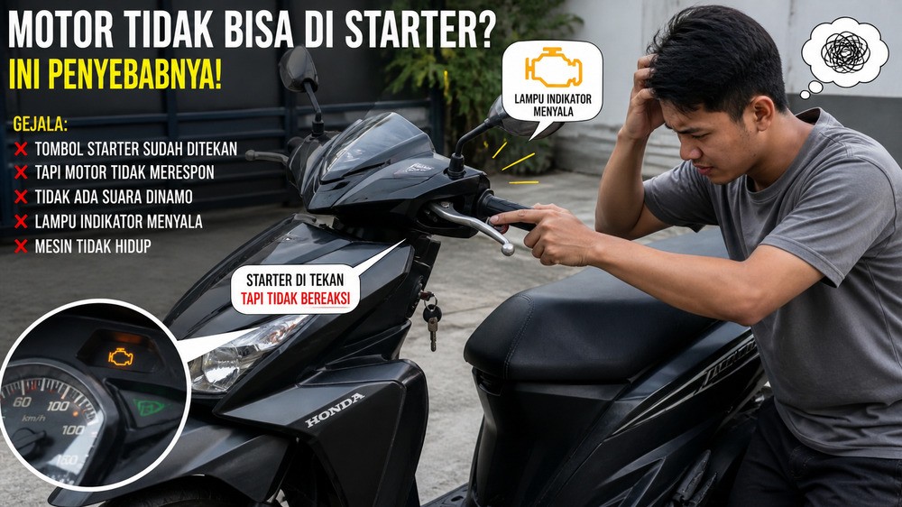 Motor Sulit Starter? Ini Penjelasan SMG, ACG, dan SGCU yang Jarang Diketahui