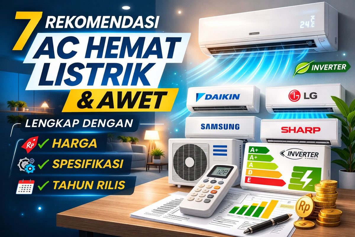 Ingin Tagihan Listrik Turun? Ini 7 AC Inverter yang Paling Irit