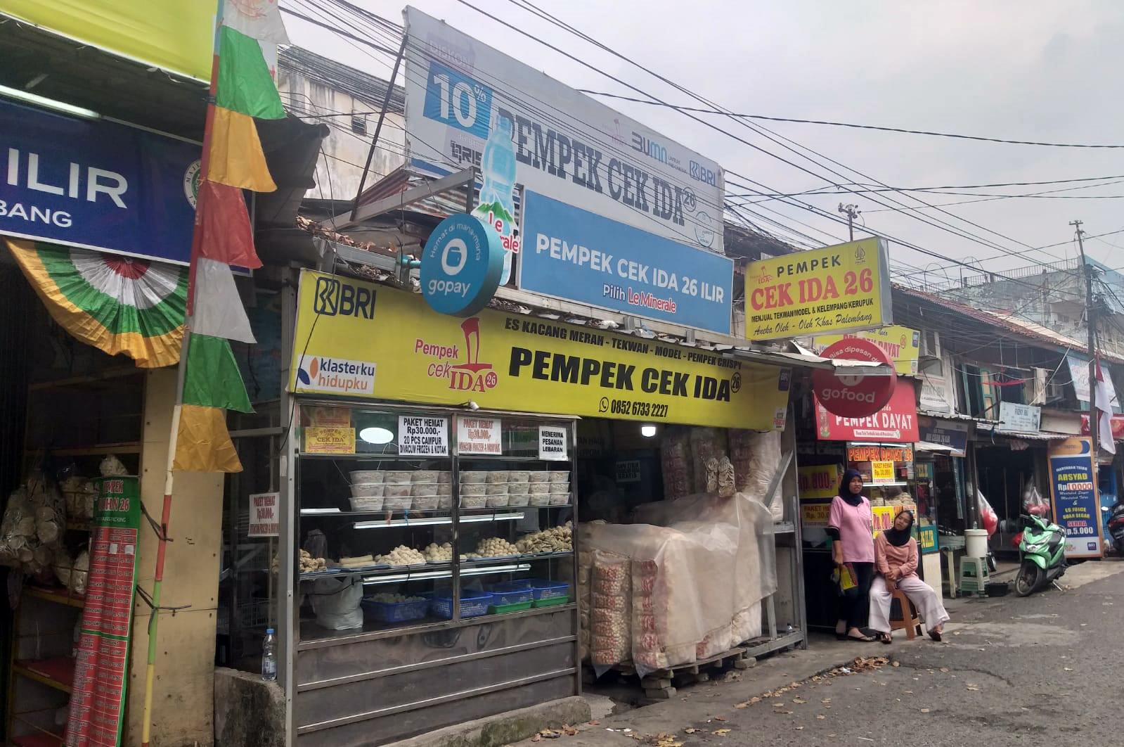 Jadi Mitra Binaan BRI, Pempek Cek IDA 26 Pasarkan Produk Pempek hingga Luar Kota