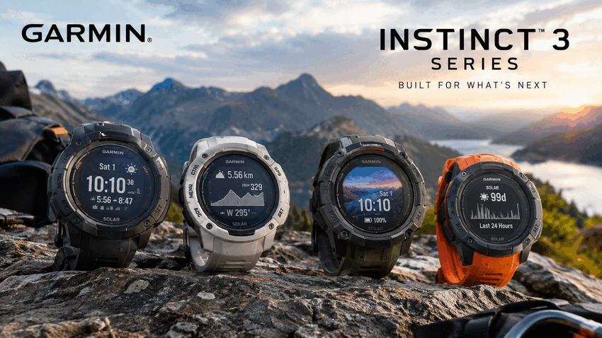 Garmin Instinct 3 Series Hadir dengan Layar AMOLED dan Solar, Ini Spesifikasinya