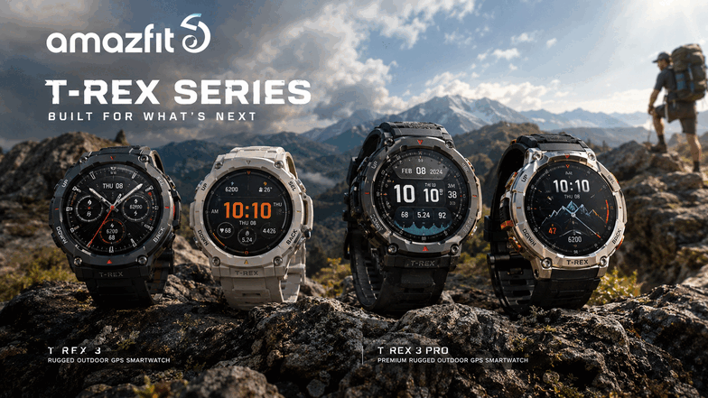 Amazfit T-Rex Series Hadir dengan Desain Tangguh, Ini Harga dan Spesifikasinya