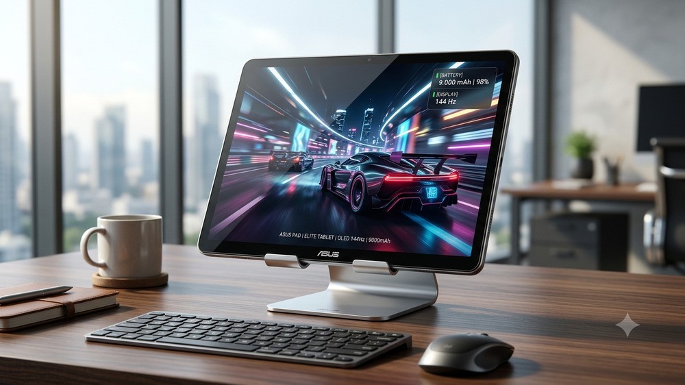 Asus Pad Meluncur: Layar OLED 144 Hz dan Baterai Super Badak Siap Manjakan Mata!