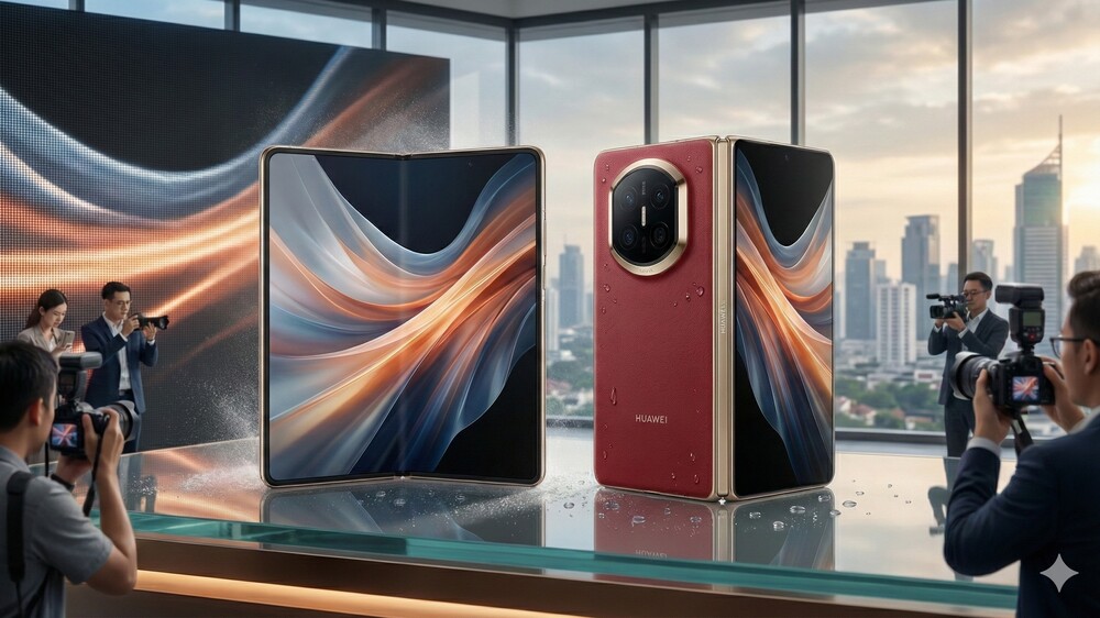 Desain Ekstra Tipis dan Tangguh, Huawei Mate X7 Bawa Era Baru Ponsel Lipat ke Indonesia