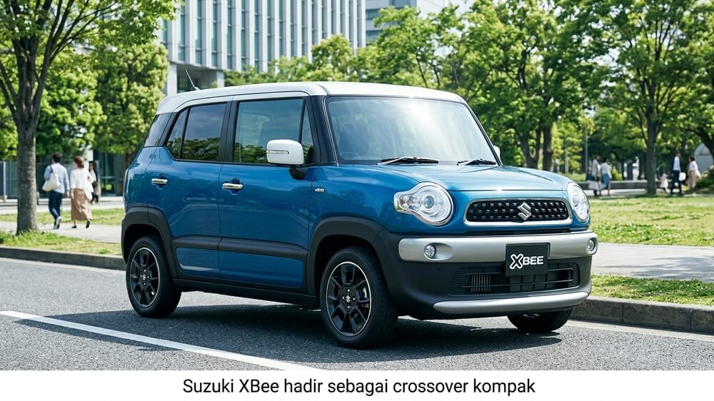 Suzuki XBee Punya Desain Mungil, Tapi Dibekali Fitur yang Menarik