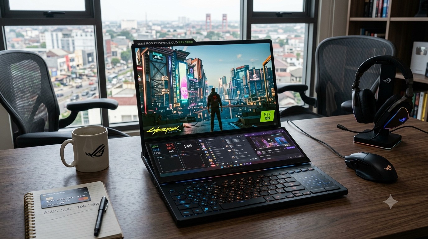 Asus Zephyrus Duo RTX 5090: Laptop Sultan Seharga Rumah, Worth It atau Flexing Doang?