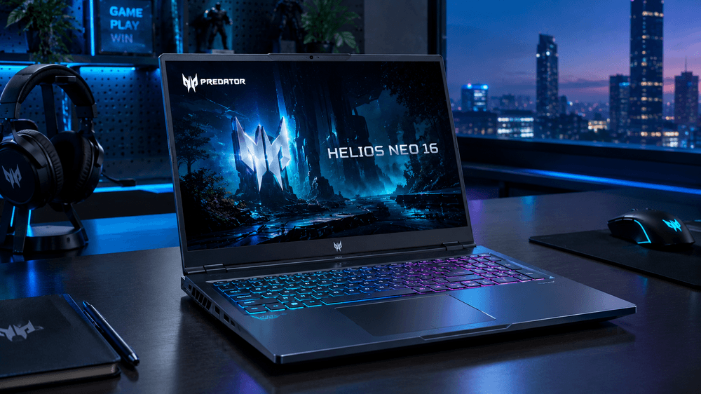 Acer Predator Helios Neo 16, Laptop Gaming dengan Grafis RTX 5070