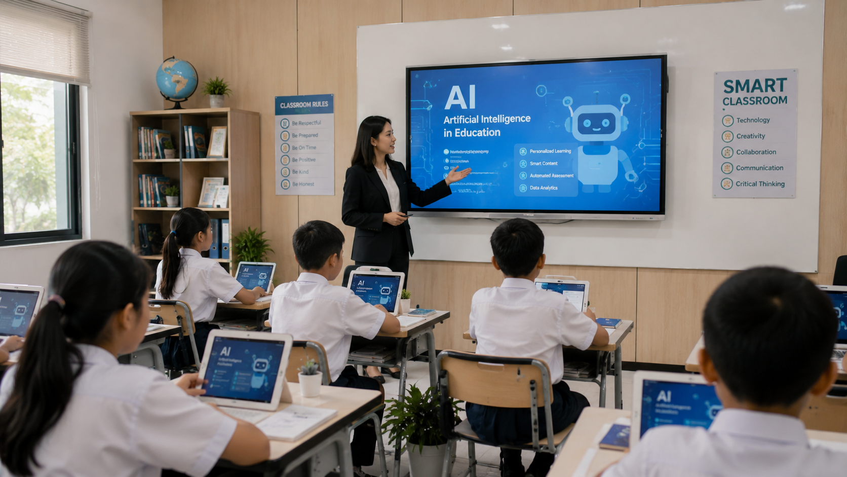 AI Hadir di Ruang Kelas, Inovasi Pembelajaran Semakin Berkembang