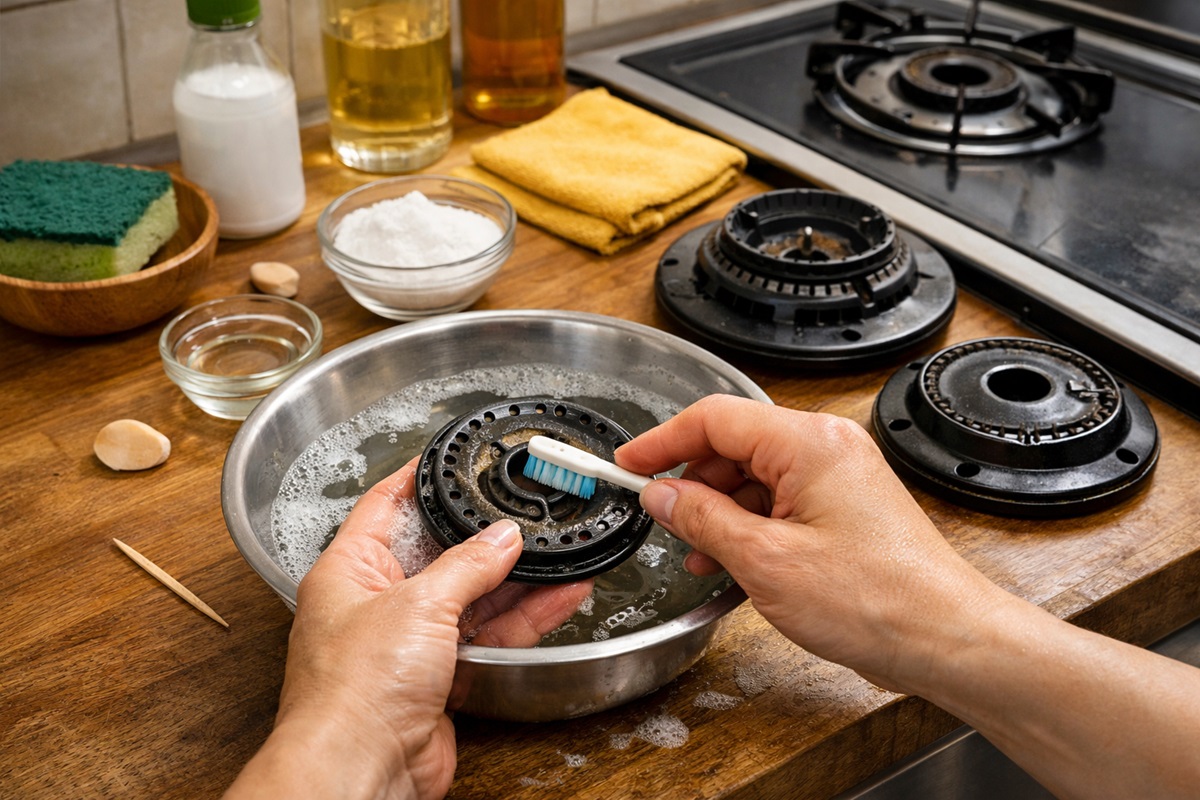 Api Kompor Kuning Tak Merata? Bisa Jadi Burnernya Kotor