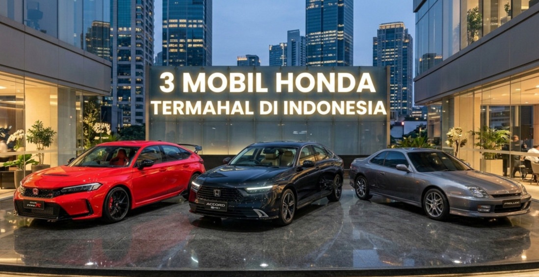  Ini 3 Mobil Honda Termahal di Indonesia, Harganya Bikin Melongo