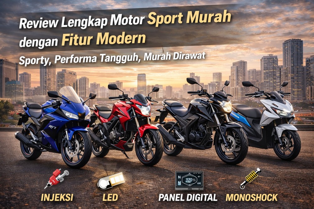 Rekomendasi Motor Sport 150cc Modern untuk Harian