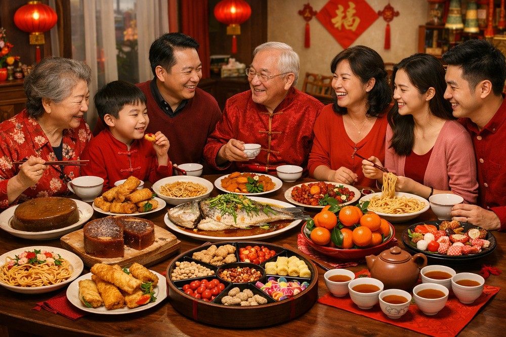 7 Menu Imlek yang Diyakini Bawa Rezeki dan Umur Panjang, Nomor 3 Wajib Ada di Meja Keluarga