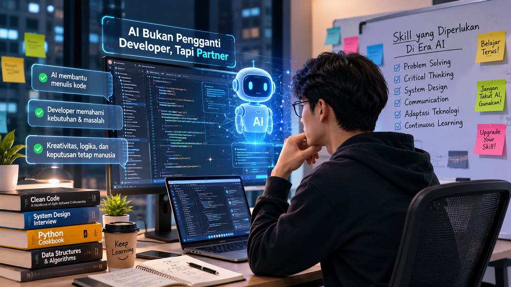 AI Bukan Akhir Karier Developer, Tapi Awal Persaingan Skill yang Lebih Sengit