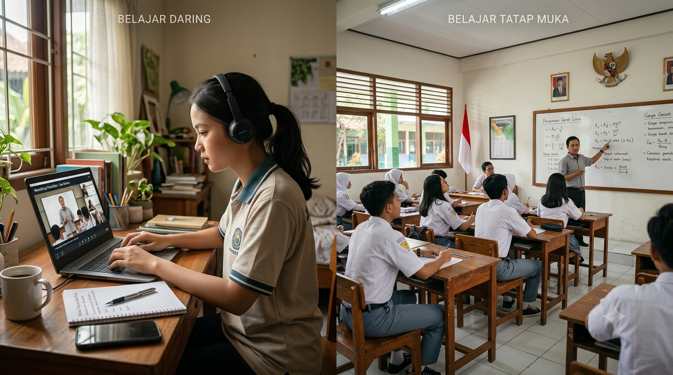 Ruang Kelas vs Layar Monitor: Mana yang Lebih Mencerdaskan?