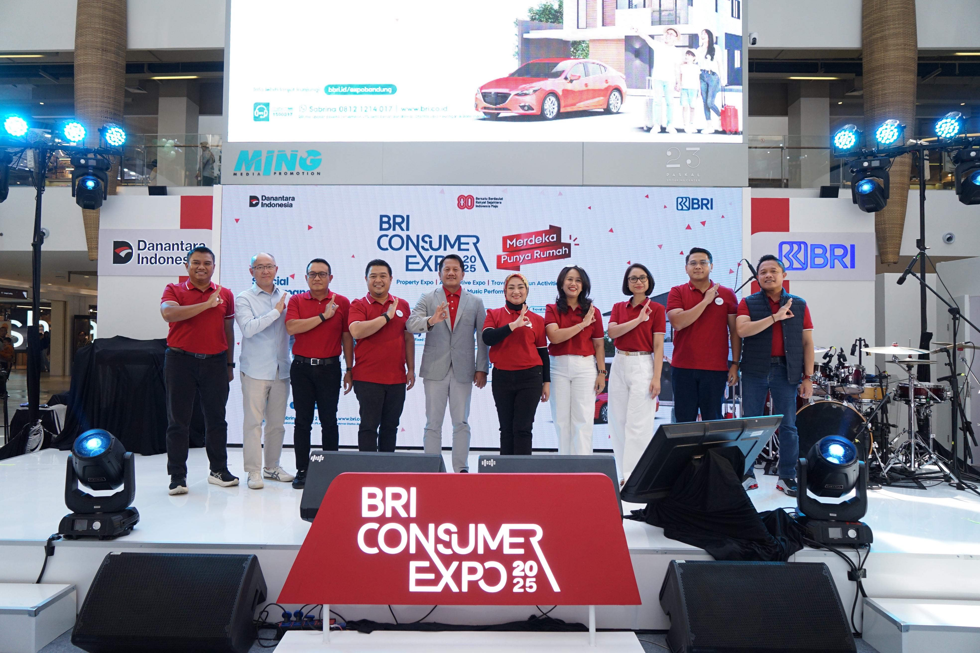 BRI Gelar Consumer Expo 2025 di Bandung, Tawarkan KPR dengan Suku Bunga Mulai 2,40 Persen