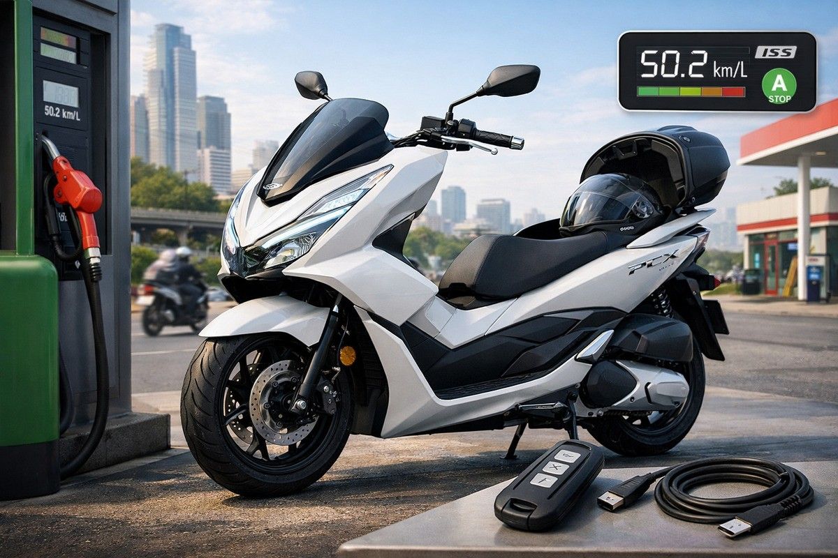Iritnya Gak Masuk Akal! PCX 2026 Tembus 50 Km per Liter