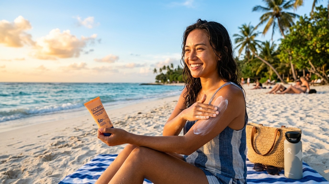 Sunscreen Scora Bright Me Up SPF40, Cek Harga dan Kandungannya