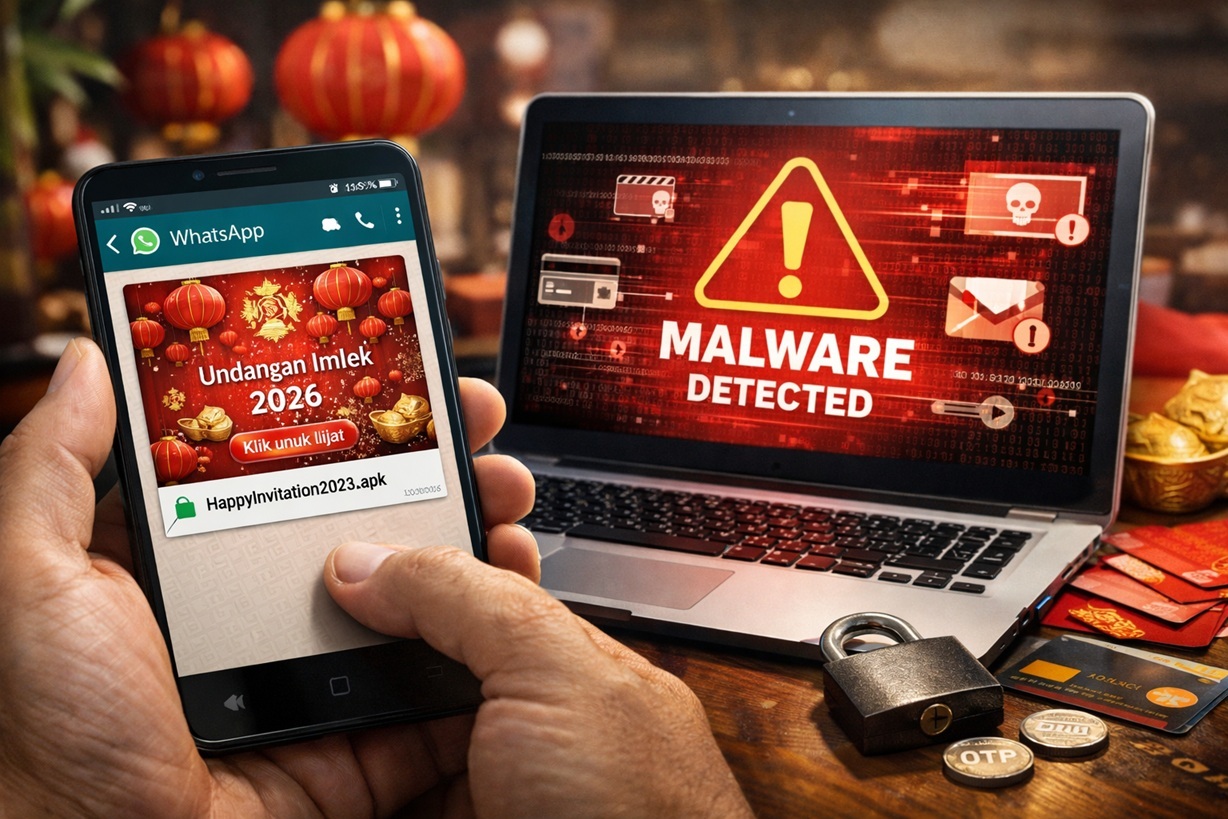 Marak Undangan Imlek Palsu di WhatsApp, Pengguna Diminta Lebih Waspada