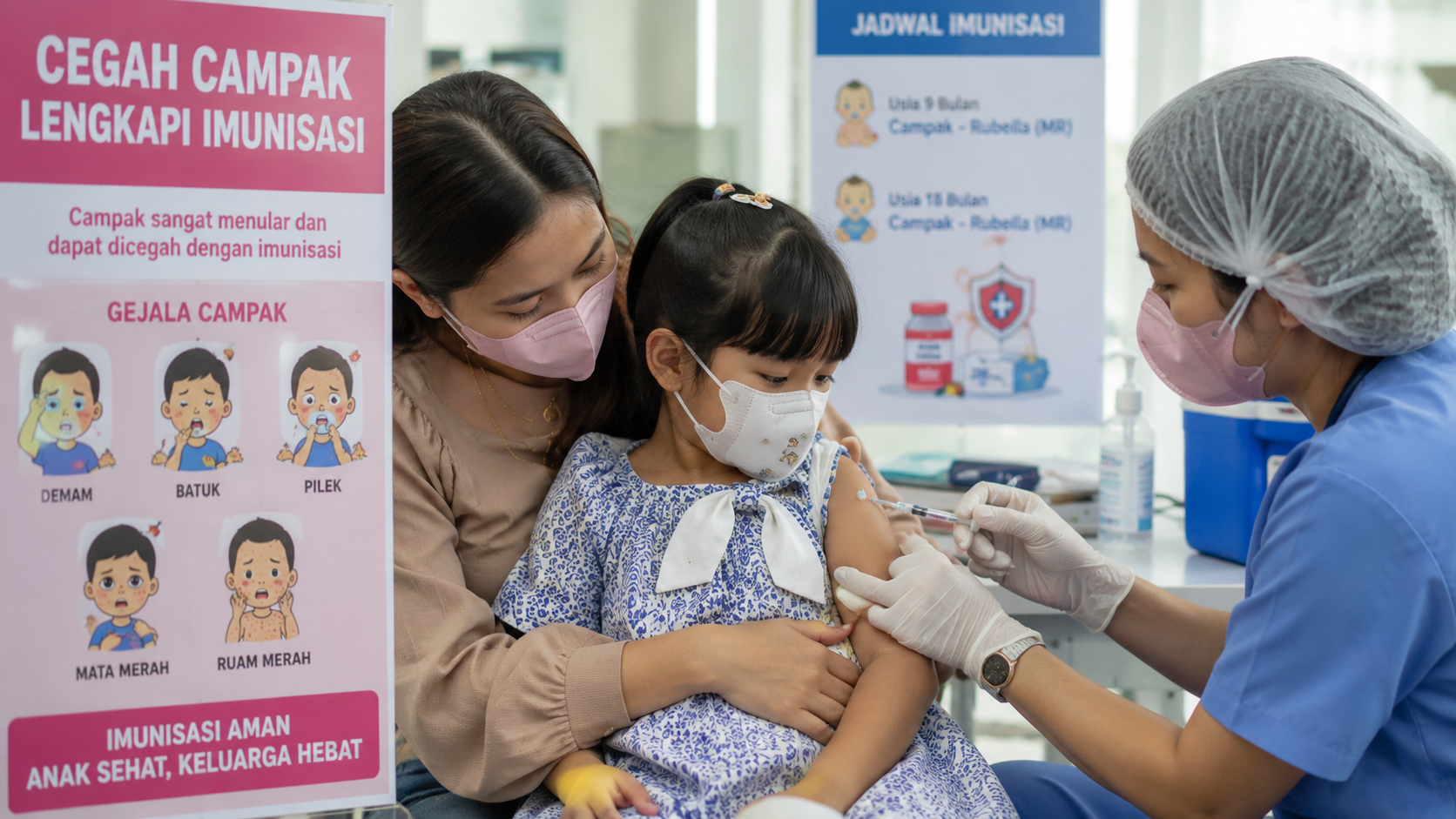 Lonjakan Kasus Campak Jadi Perhatian, Pentingnya Imunisasi Kembali Disorot