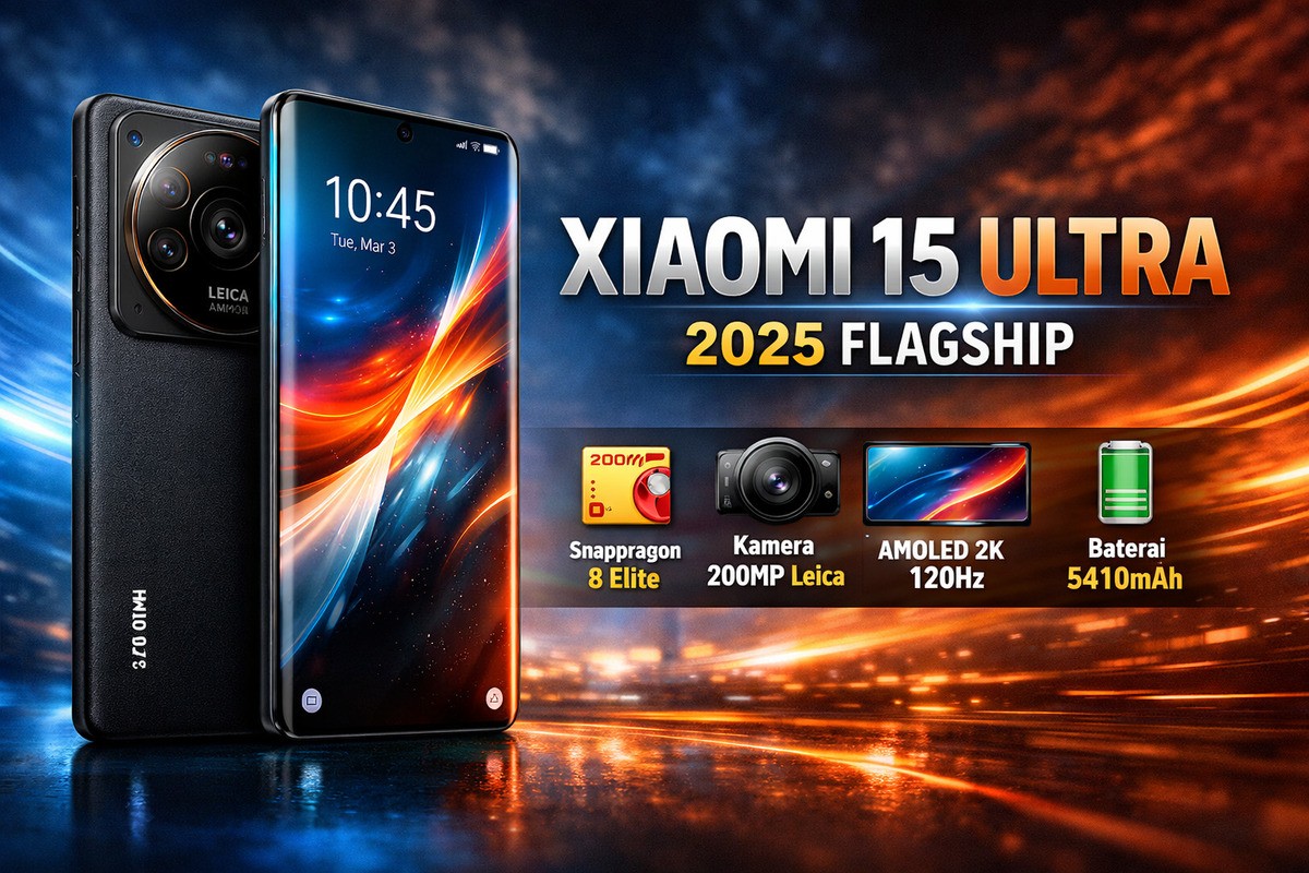 Xiaomi 15 Ultra: Smartphone Flagship dengan Kamera Profesional