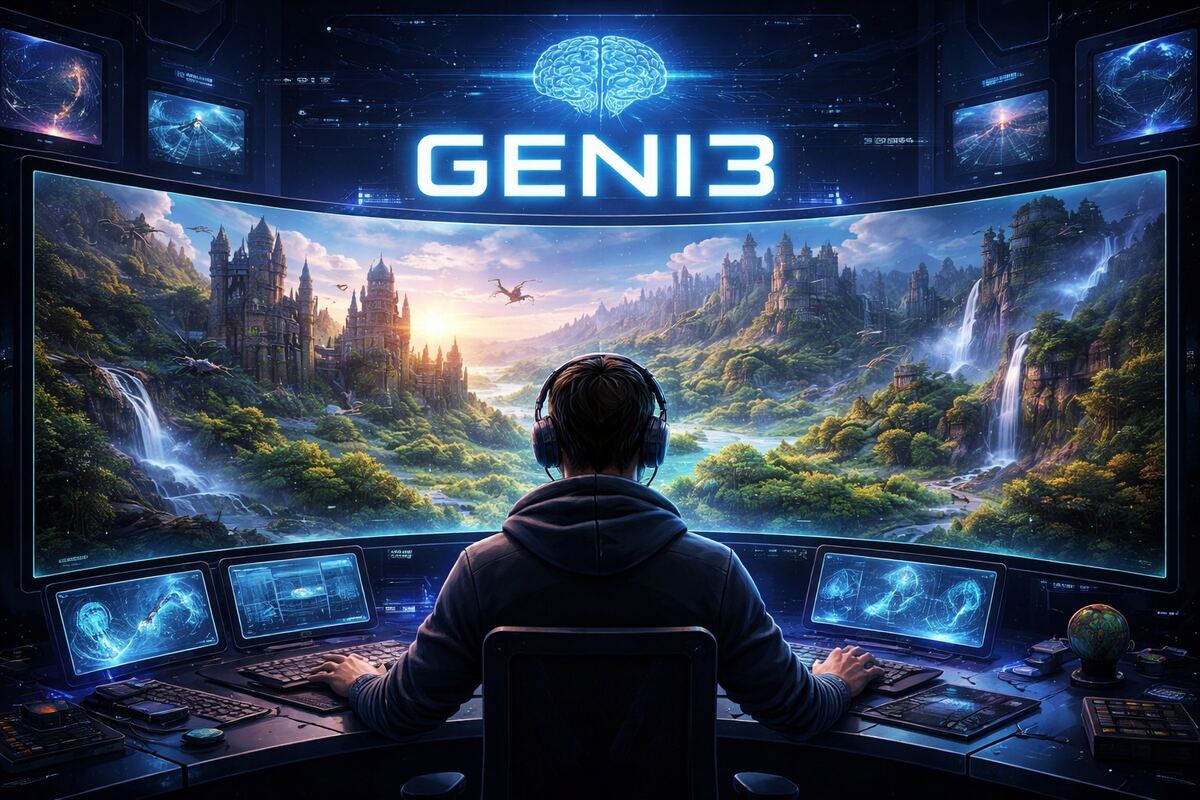 Tanpa Coding, Tanpa Ribet! AI Satu Ini Bisa Bangun Dunia Game Real-Time, Namanya Genie 3