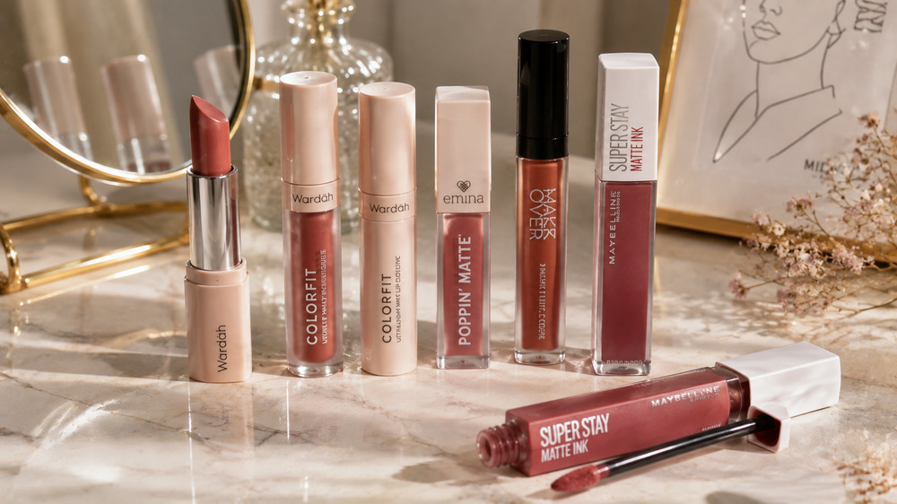 Bibir Terlihat Pucat? 5 Lipstik Ini Bisa Bikin Makeup Lebih Fresh