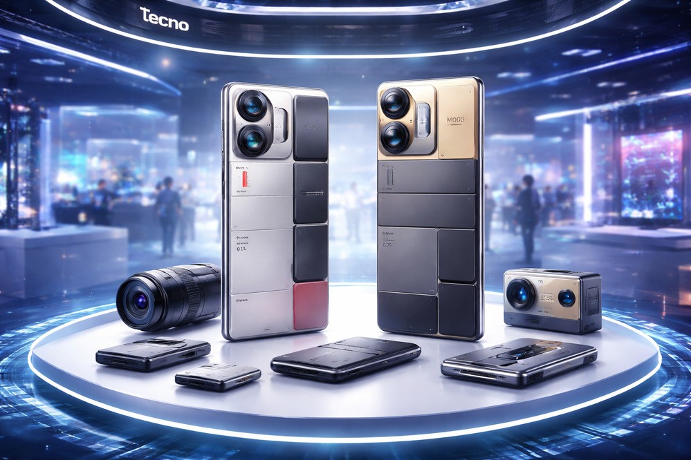 HP Bisa Bongkar Pasang? Tecno Pamer Konsep 'Gila' Gadget Futuristik