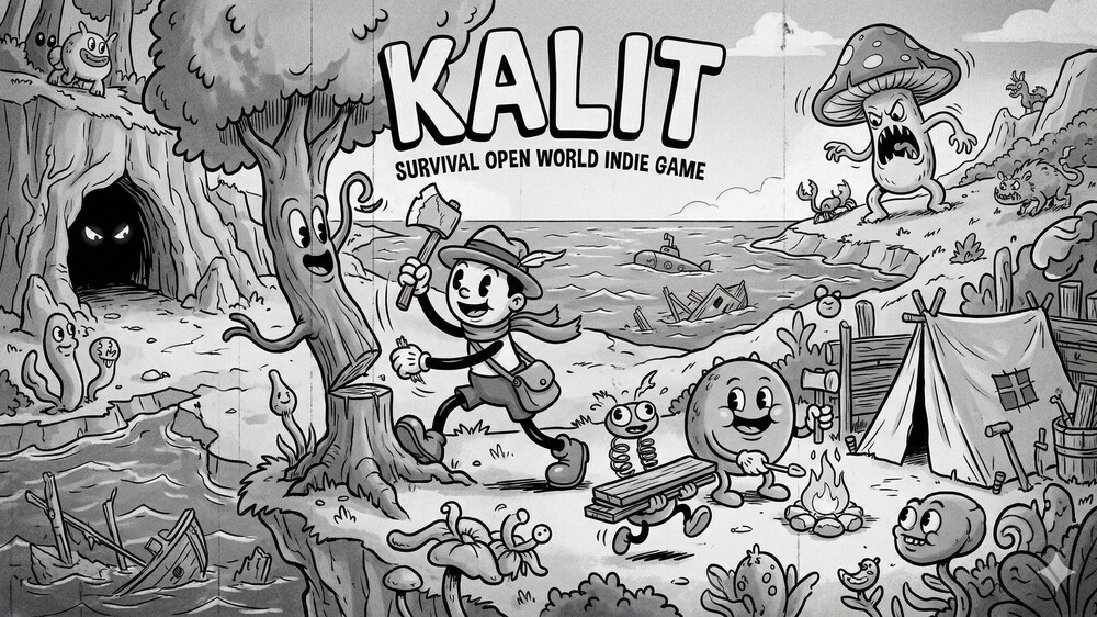 Mengenal Kalit: Game Survival Indie Unik Bergaya Kartun 1930-an