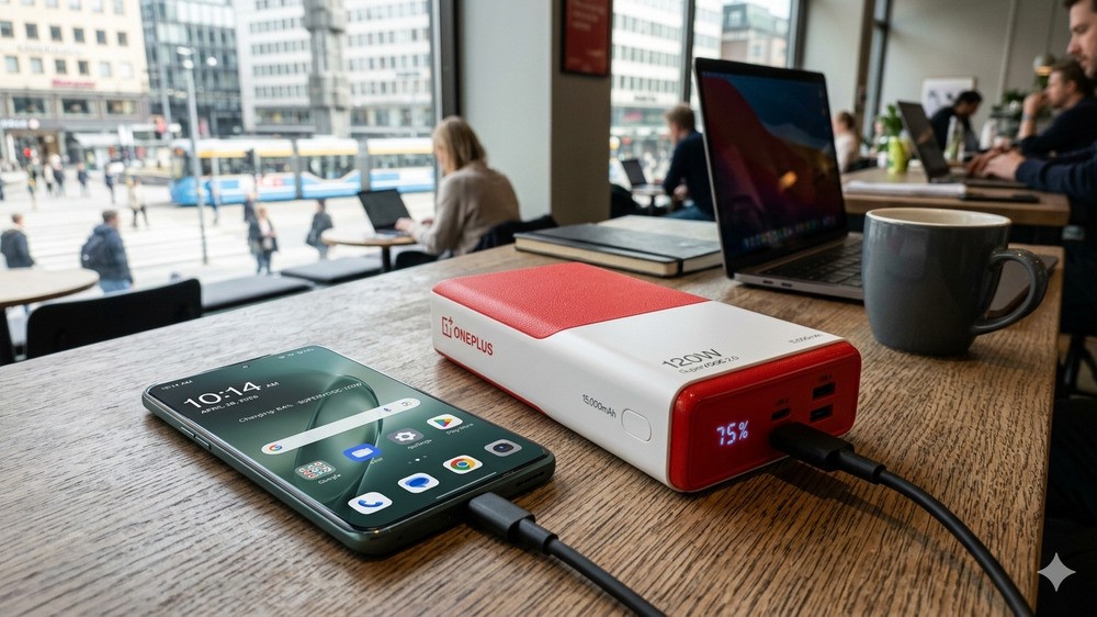 Bukan Kaleng-Kaleng! OnePlus Rilis Power Bank 15.000mAh dengan Speed 120W.